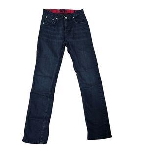 Levi's 511 Comfort Stretch Adjustable Waist Dark Blue Jeans Sz 16 Reg W28 L30